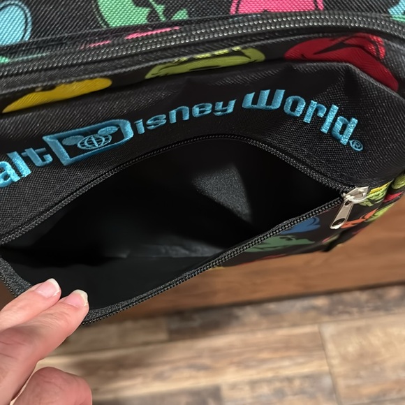 Walt Disney world multi color Mickey Mouse head backpack bag - Picture 6 of 7